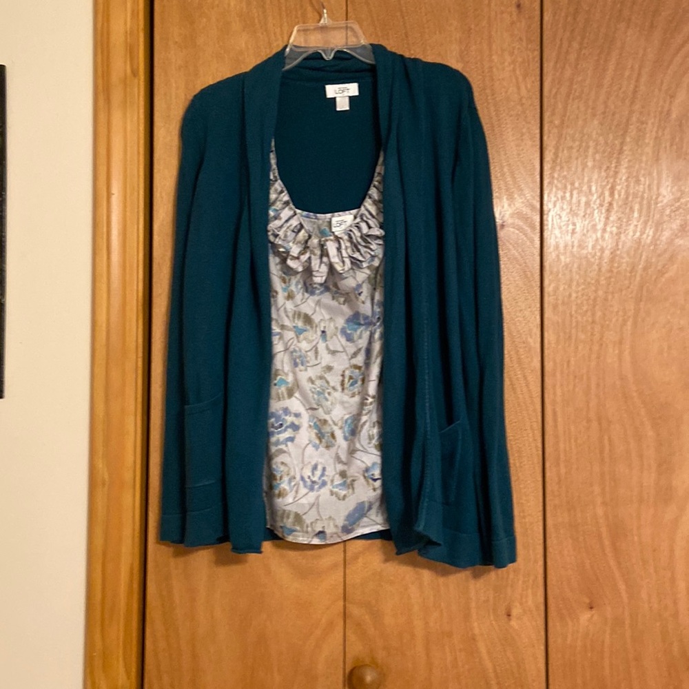 Women’s camisole and sweater